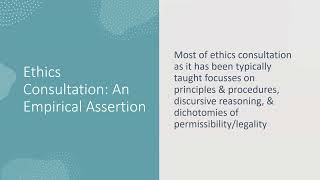 Dr. Jon Tilburt on 'Narrative Medicine, Moral Imagination, & the Work of Ethics Consultation'