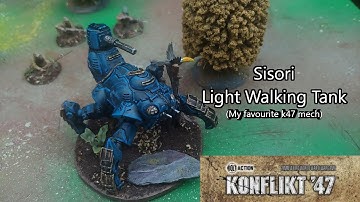 Konflikt47 The Scorpion Mech!