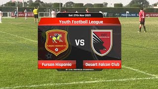 YFL U13 Desert Falcons Club vs Fursan Hispania | Desert Falcon Football Club (DFC )