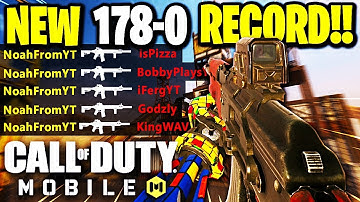 I Went 178-0 in Capture the Flag to Reclaim the KILL RECORD in Call of Duty Mobile!