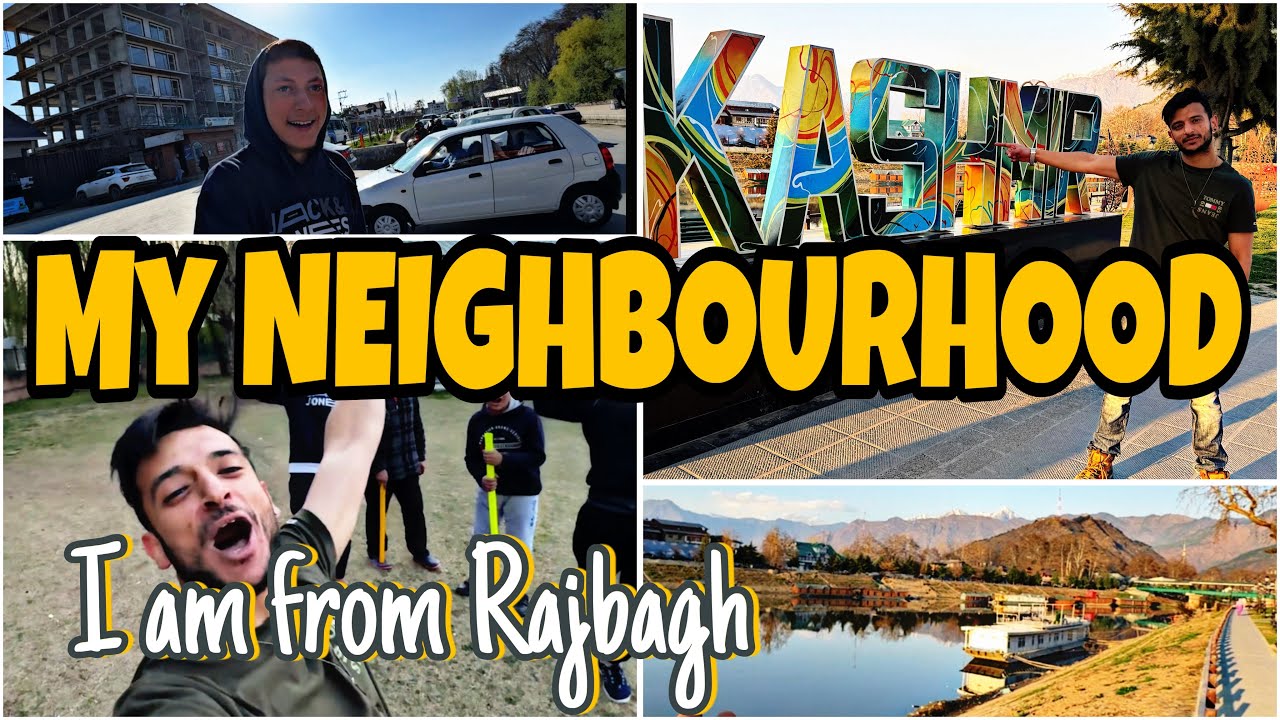 My Neighbourhood Tour ❤️| A Visit To Rajbagh 🫡| Exploring Srinagar 🚘| ALI AGHA VLOGS