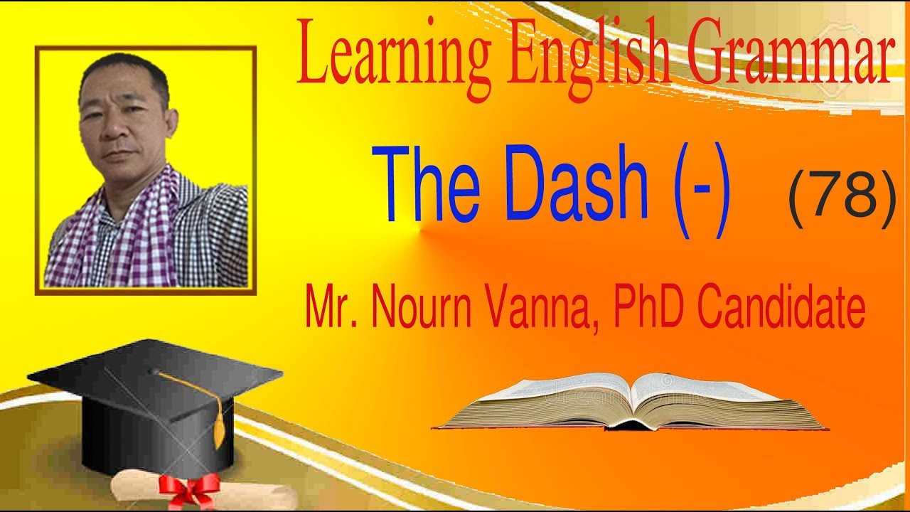 To Dash How to use 'The Dash' (-)? There are 6 uses of 'Dash'. (78) - YouTube