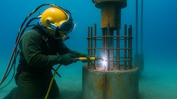 Building Underwater Structures: How Engineers Construct Coffer Dams for Bridge Piers