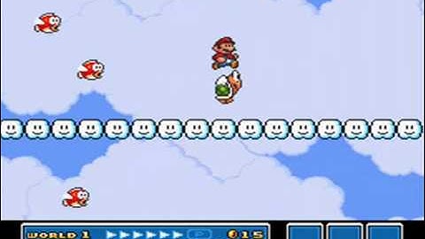 SMB3 for Super Mario All-Stars Custom Level #214 - World A-3 (SMB2J/SMBTLL)