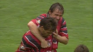 Bayer Leverkusen - Karlsruher SC, BL 1997/98 4.Spieltag Highlights