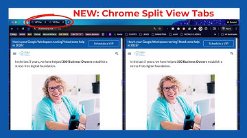 New Split Tabs in Chrome 2025