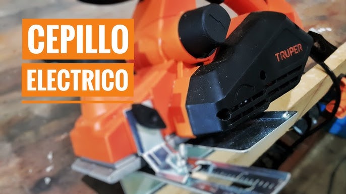 Cómo usar un CEPILLO ELÉCTRICO para madera - Bricolaje - DIY 