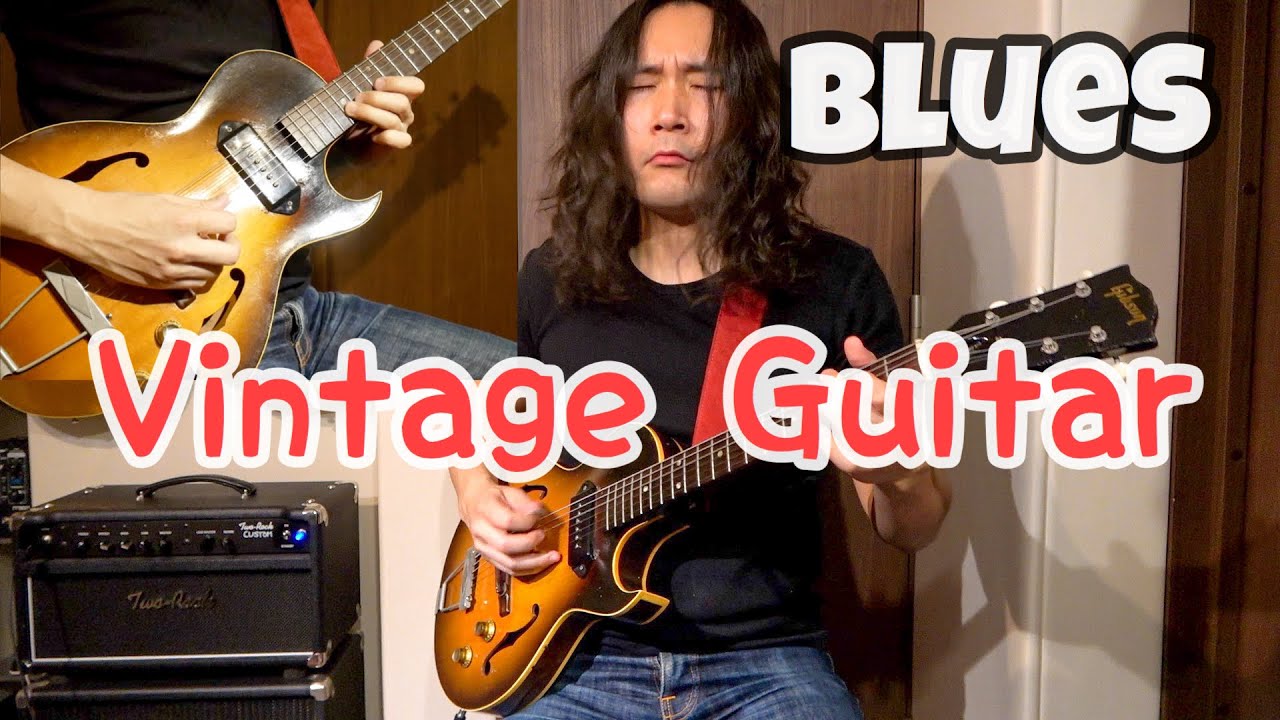 56' Gibson ES-140T】Vintage Guitar #ソロつなぎ - YouTube