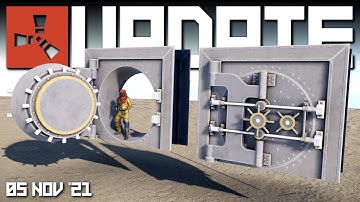 Monthly patch, Snowmobiles, and VAULTS?? | Rust Update 5th November 2021