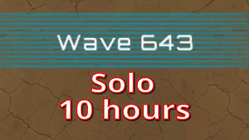 Apocalypse Wave 643, 10 hours, Solo, Recovery Map, Sne ES  [SAS: Zombie Assault 4 Version 2.1]