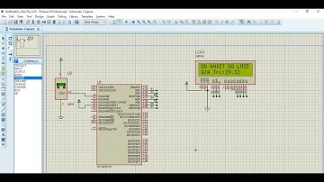 Đo nhiệt độ hiển thị ra lcd sử dụng cảm biến LM35 và PIC16F877A