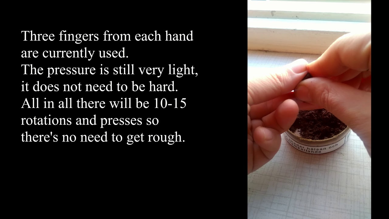 Bake like a pro, but it's not bread, it's snus.