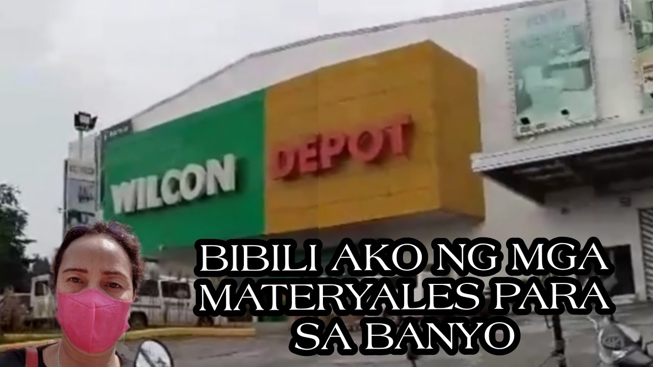 Mga TILES at mga iba pang materyales para sa aming banyo sa Wilcon
