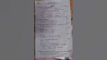 6th standard 1st mid term science question paper 2025 #exam #questionpaper #students #examtips