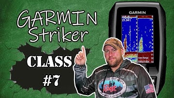 Garmin Striker GPS Features Tutorial (Tracks) Class #7
