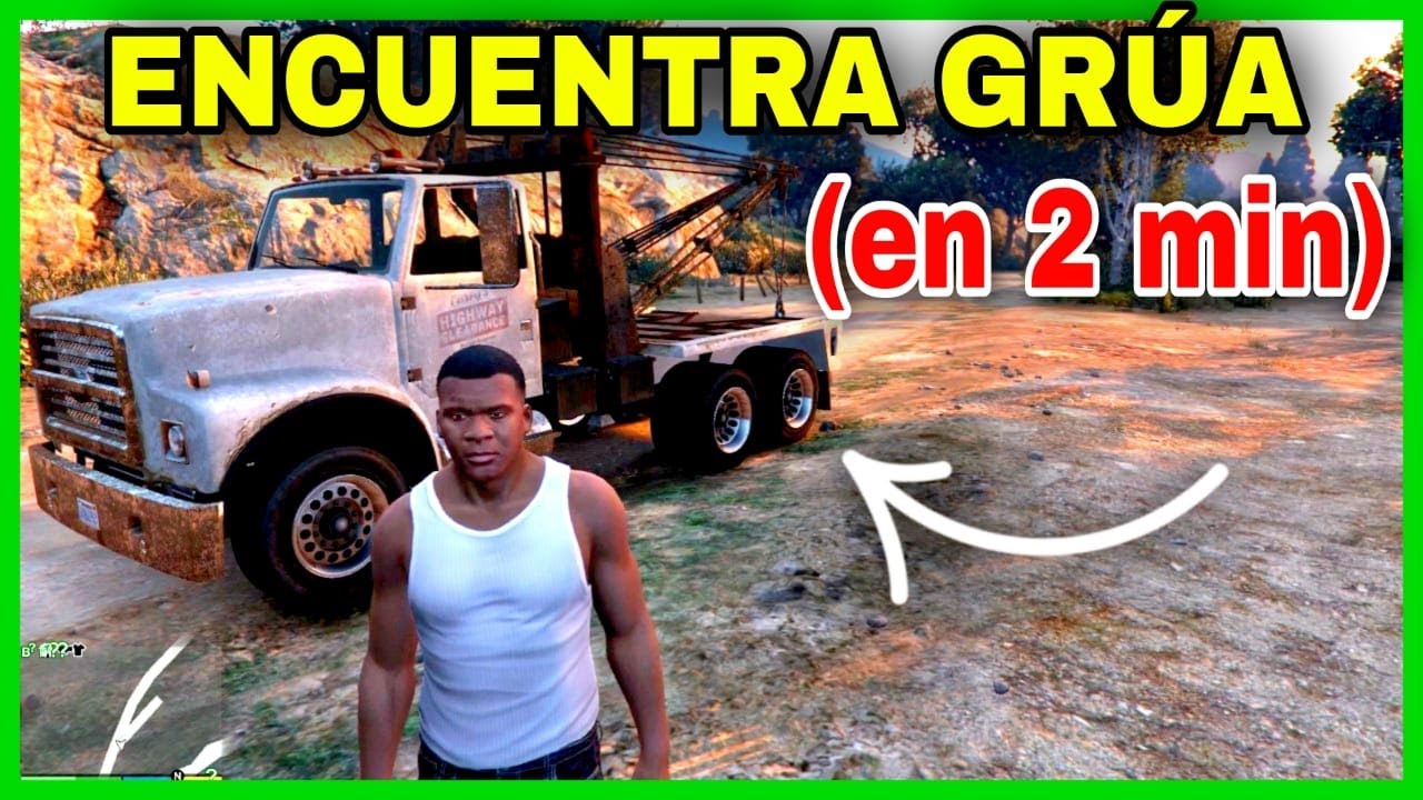 ️Donde encontrar una GRÚA en GTA 5 Ubicación de la GRÚA en GTA V