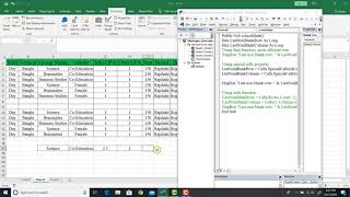 Last non blank row and column number using VBA
