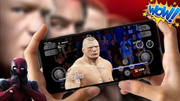 FINALLY! WWE2K18 RUNNING ON ANDROID | YUZU EMULATOR ANDROID V137 [OFFLINE]