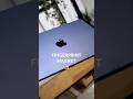 Unboxing the fingerprint magnet edition of the M4 Macbook Air 🙂 #unboxing #macbookairm4 #tech
