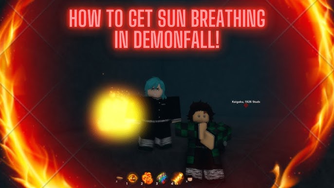 Tanjiro LOCATION + HOW TO GET SUN, Demon Fall