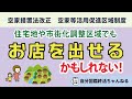 お店を出せない区域の規制が緩くなる？！【空家特措法改正 R5.12.13】