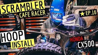 Cafe Racers ★ Scrambler Frame Cutting & Fitting Hoop - Ep.16 Cafe Racers ★ Scrambler Frame Cutting & Fitting Hoop - Ep.16