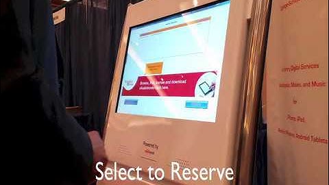 CoolNerd Kiosk Library Reservation Demo