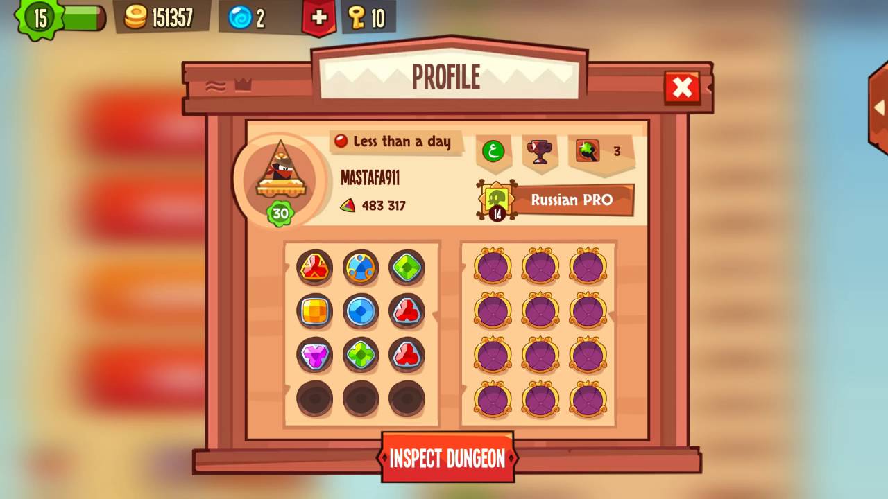 Another hacker in king of thieves (hacked base)