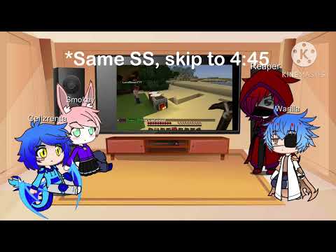 My OCs react to Drunk Minecraft Episode 1 Part 2