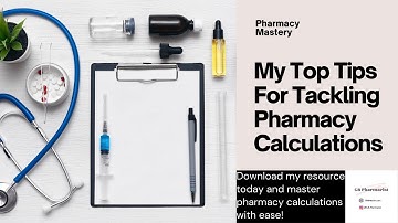 Top Tips for Tackling Pharmacy GPhC Exam Calculations