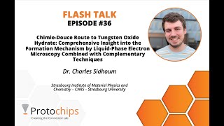 Chemistry-Soft Route to Tungsten Oxide Hydrate - Flash Talk #36 screenshot 1
