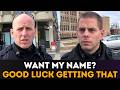 This Man Refused To Give Up His Name Just For Standing On A Public Sidewalk