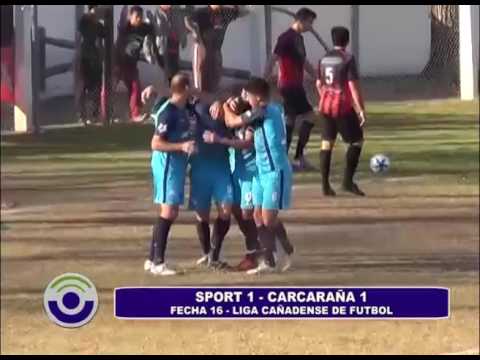 26 06 17   RESUMEN FUTBOL SPORT 1 CARCARAÑA 1