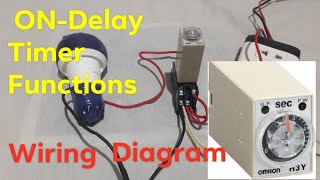 ON Delay Timer Diagram and functions ( Philippines ) Local Electrician