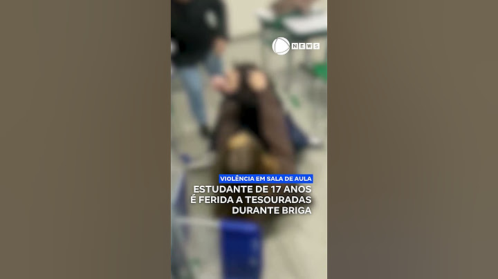 Estudante é ferida a tesouradas durante briga. 📲 #RecordNews #shorts