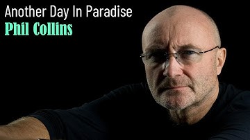 Another Day In Paradise - Phil Collins || Video Lyrics || AI Music Visuals