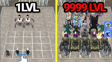 MAX LEVEL Merge Master Zombie Evolution Battle Gameplay (261-265)