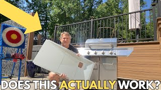 Needing to replace your grease tray for your grill Quick assembly