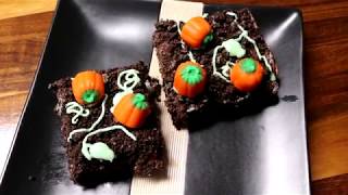 Pumpkin Patch Brownies
