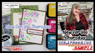 New 4 You Thursday featuring Lisa Horton!  A 'DoOver' Value Priced Bundle making it's debut at SMS
