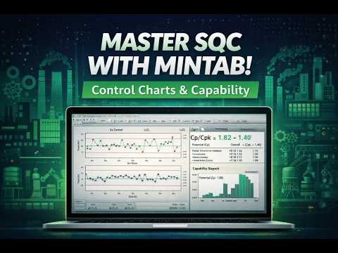 Master SQC with Minitab! Control Charts & Process Capability Explained