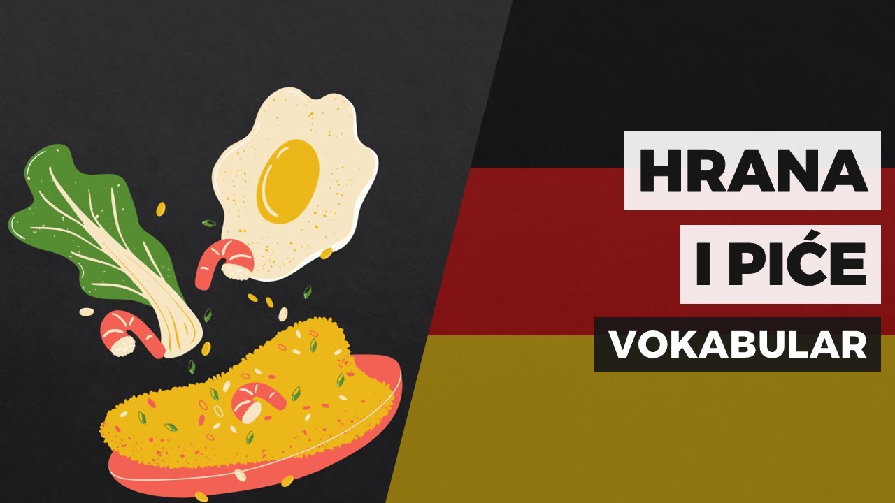 Hrana i piće na njemačkom jeziku | Praktični njemački