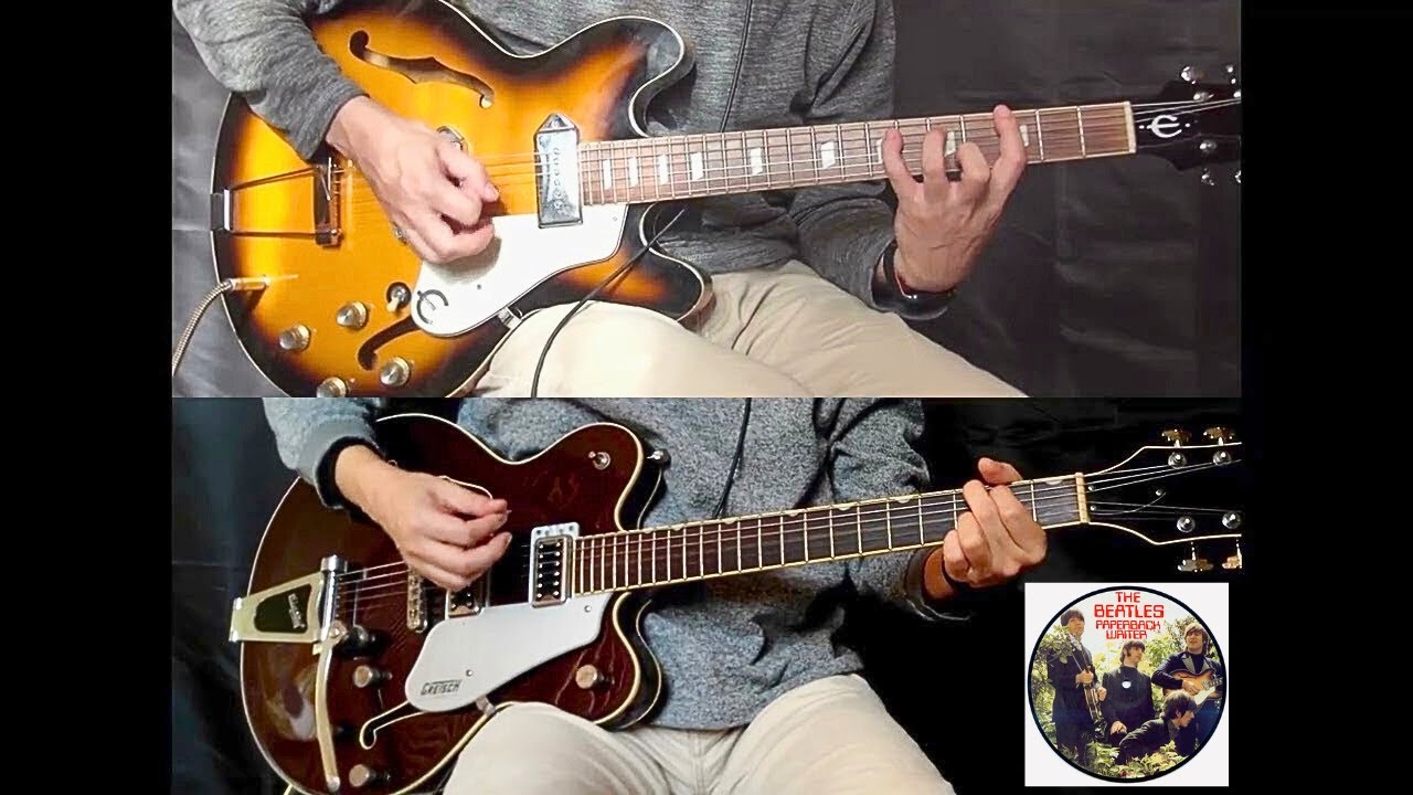 The Beatles-Paperback Writer-Guitar Cover