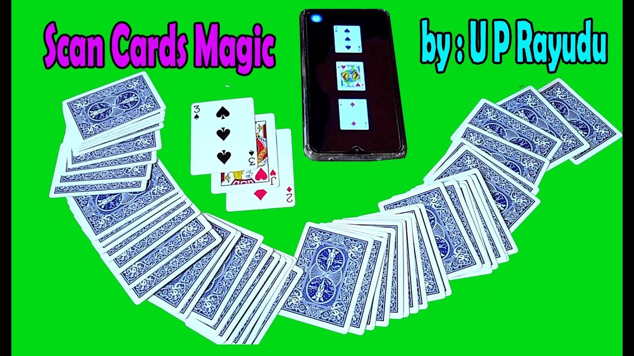 Scan Cards Magic...By U P Rayudu - YouTube