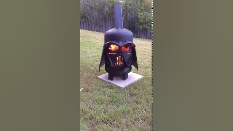 Viral Video UK: Vader Fire Pit!