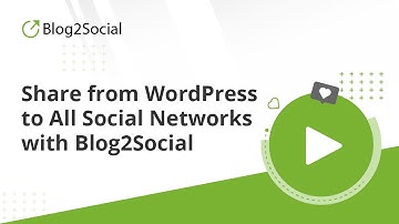 Share from WordPress to All Social Networks with Blog2Social