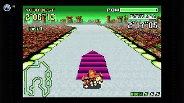 F-Zero: Maximum Velocity - Beacon Port: Crossroad Circuit [Fast Lap] (0