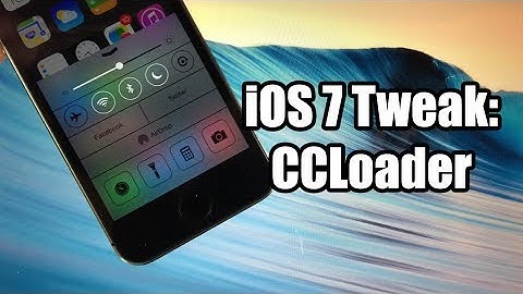 iOS 7 Jailbreak Tweaks: CCLoader