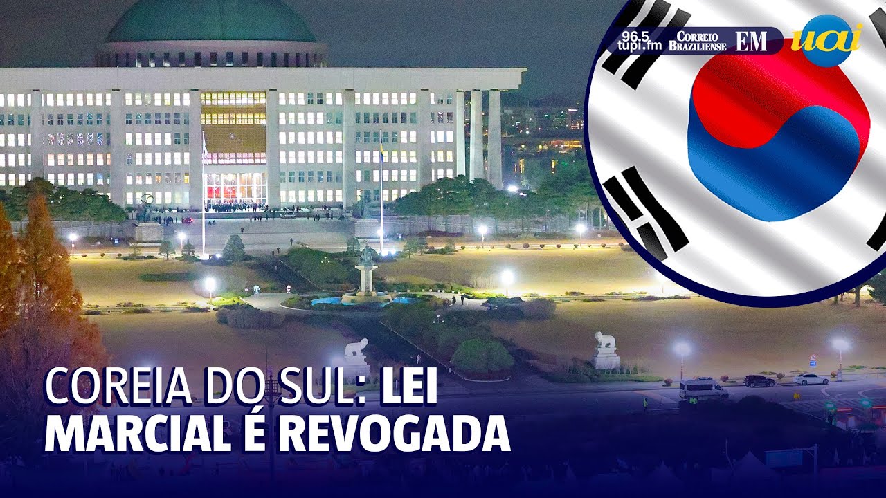 Lei Marcial: entenda a medida revogada na Coreia do Sul - YouTube