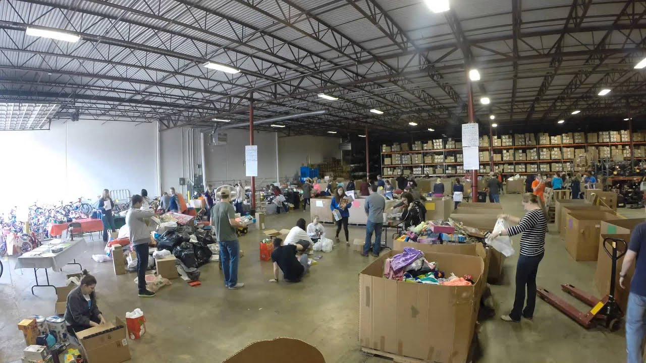 Community Partners of Dallas 2014 Toy Drive Time Lapse YouTube